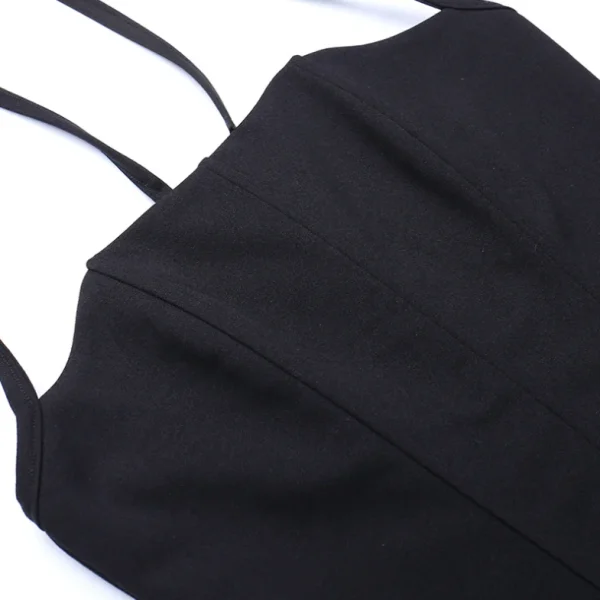 Women Clothing Holiday Party Woman Slim Skirt Slim Waist Thin Neck and Buttocks Strap Backless Women Slimming Dresses - Image 3